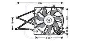 ElectroAuto 32VO018 - ELECTROVENTILADOR->EQUIPO ORIGINAL