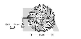ElectroAuto 33V02008 - ELECTROVENTILADOR AUDI