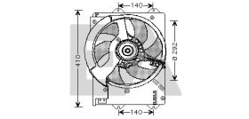 ElectroAuto 33V05002 - VENTILADOR->APLICACION ORIGINAL MG