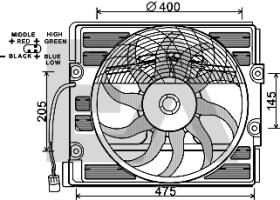 ElectroAuto 33V07020 - VENTILADOR->APLICACION ORIGINAL BMW