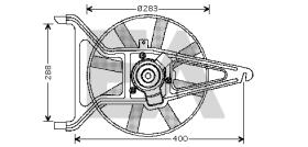 ElectroAuto 33V10023 - VENTILADOR->APLICACION ORIGINAL CIT
