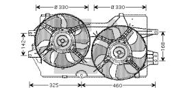 ElectroAuto 33V12002 - VENTILADOR->APLICACION ORIGINAL CHR