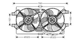 ElectroAuto 33V12007 - VENTILADOR->APLICACION ORIGINAL CHR