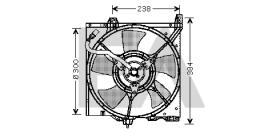 ElectroAuto 33V18003 - VENTILADOR->APLICACION ORIGINAL NIS