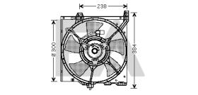 ElectroAuto 33V18004 - VENTILADOR->APLICACION ORIGINAL NIS