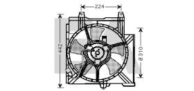 ElectroAuto 33V18008 - VENTILADOR->APLICACION ORIGINAL NIS