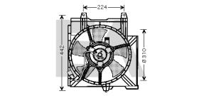 ElectroAuto 33V18009 - VENTILADOR->APLICACION ORIGINAL NIS