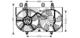 ElectroAuto 33V18011 - VENTILADOR->APLICACION ORIGINAL NIS