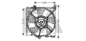 ElectroAuto 33V18020 - VENTILADOR->APLICACION ORIGINAL NIS