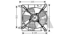 ElectroAuto 33V20001 - VENTILADOR->APLICACION ORIGINAL DAE