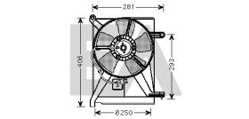 ElectroAuto 33V20010 - VENTILADOR->APLICACION ORIGINAL DAE