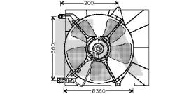 ElectroAuto 33V20014 - VENTILADOR->APLICACION ORIGINAL CHE