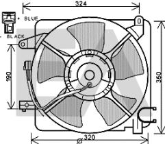ElectroAuto 33V20018 - VENTILADOR->APLICACION ORIGINAL CHE