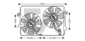 ElectroAuto 33V22001 - VENTILADOR->APLICACION ORIGINAL FOR