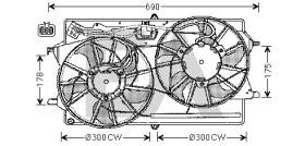 ElectroAuto 33V22006 - VENTILADOR->APLICACION ORIGINAL FOR
