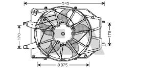 ElectroAuto 33V22008 - VENTILADOR->APLICACION ORIGINAL FOR