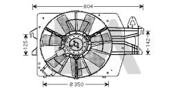 ElectroAuto 33V22010 - VENTILADOR->APLICACION ORIGINAL FOR