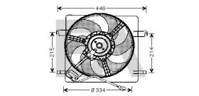 ElectroAuto 33V22013 - VENTILADOR->APLICACION ORIGINAL FOR