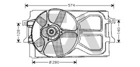 ElectroAuto 33V22015 - VENTILADOR->APLICACION ORIGINAL FOR
