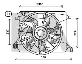 ElectroAuto 33V22049 - VENTILADOR->APLICACION ORIGINAL FOR