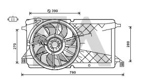 ElectroAuto 33V22055 - VENTILADOR->APLICACION ORIGINAL FOR