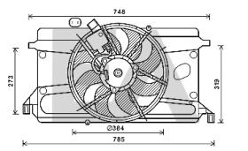 ElectroAuto 33V22057 - VENTILADOR->APLICACION ORIGINAL FOR