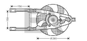 ElectroAuto 33V25039 - VENTILADOR->APLICACION ORIGINAL FIA
