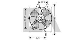 ElectroAuto 33V26031 - VENTILADOR->APLICACION ORIGINAL HON