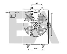 ElectroAuto 33V26035 - VENTILADOR->APLICACION ORIGINAL HON