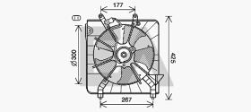 ElectroAuto 33V26037 - VENTILADOR->APLICACION ORIGINAL HON