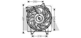 ElectroAuto 33V28003 - VENTILADOR->APLICACION ORIGINAL HYU