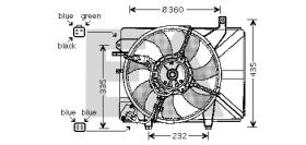 ElectroAuto 33V28011 - VENTILADOR->APLICACION ORIGINAL HYU