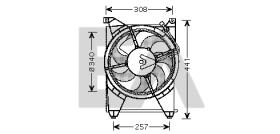 ElectroAuto 33V28014 - VENTILADOR->APLICACION ORIGINAL BEI