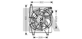 ElectroAuto 33V28017 - VENTILADOR->APLICACION ORIGINAL HYU