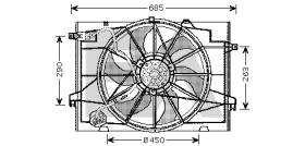 ElectroAuto 33V28020 - VENTILADOR->APLICACION ORIGINAL HYU