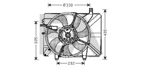 ElectroAuto 33V28026 - VENTILADOR->APLICACION ORIGINAL HYU