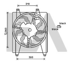 ElectroAuto 33V28035 - VENTILADOR->APLICACION ORIGINAL HYU