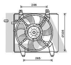 ElectroAuto 33V28047 - VENTILADOR->APLICACION ORIGINAL HYU