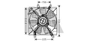 ElectroAuto 33V36002 - VENTILADOR->APLICACION ORIGINAL KIA