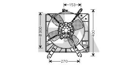 ElectroAuto 33V36007 - VENTILADOR->APLICACION ORIGINAL KIA