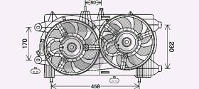 ElectroAuto 33V40003 - VENTILADOR->APLICACION ORIGINAL FIA