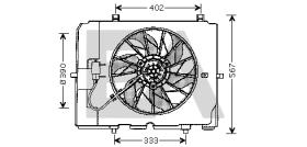 ElectroAuto 33V50002 - VENTILADOR->APLICACION ORIGINAL MER
