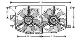ElectroAuto 33V50007 - VENTILADOR->APLICACION ORIGINAL MER