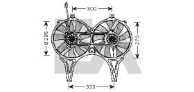 ElectroAuto 33V50011 - ELECTROVENTILADOR MERCEDES BENZ