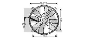ElectroAuto 33V50015 - VENTILADOR->APLICACION ORIGINAL MER
