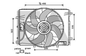 ElectroAuto 33V50017 - VENTILADOR->APLICACION ORIGINAL MER
