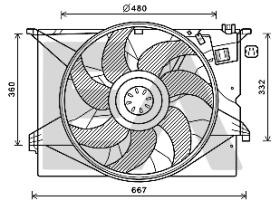 ElectroAuto 33V50020 - VENTILADOR->APLICACION ORIGINAL MER