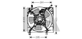 ElectroAuto 33V51007 - VENTILADOR->APLICACION ORIGINAL MIT