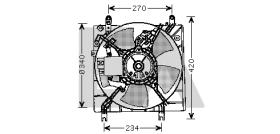 ElectroAuto 33V51008 - VENTILADOR->APLICACION ORIGINAL MIT