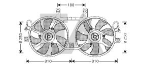 ElectroAuto 33V51011 - VENTILADOR->APLICACION ORIGINAL MIT